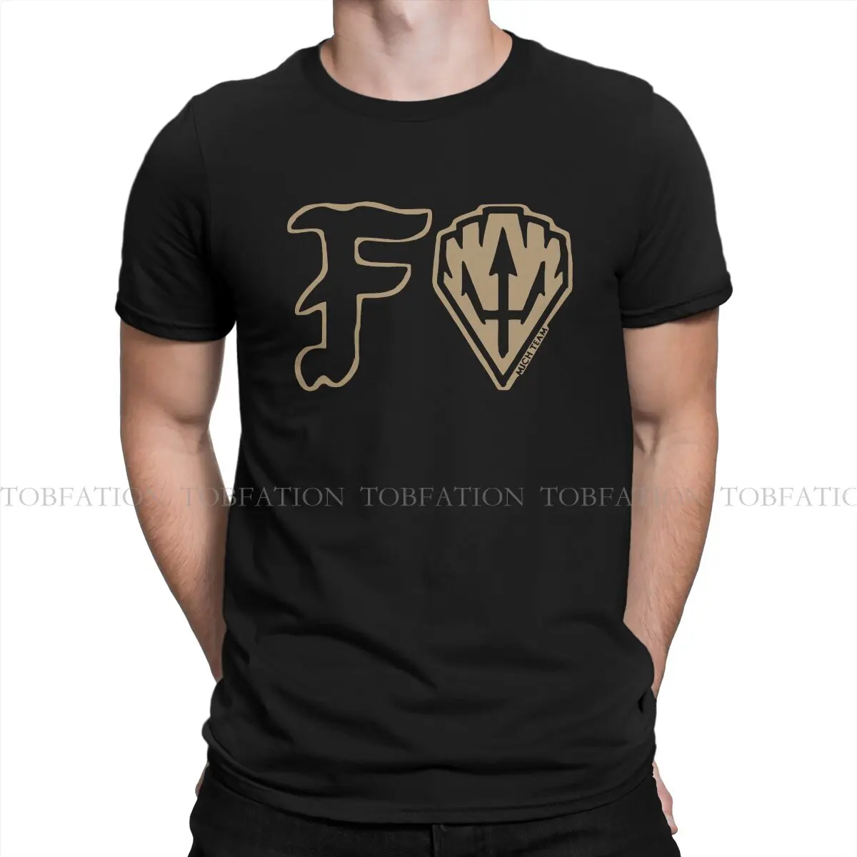 Forward Observations Group Creative TShirt for Men MICH TEAM Wrmfzy Artillery Mos 13F Round Neck Pure Cotton T Shirt Gifts Tops