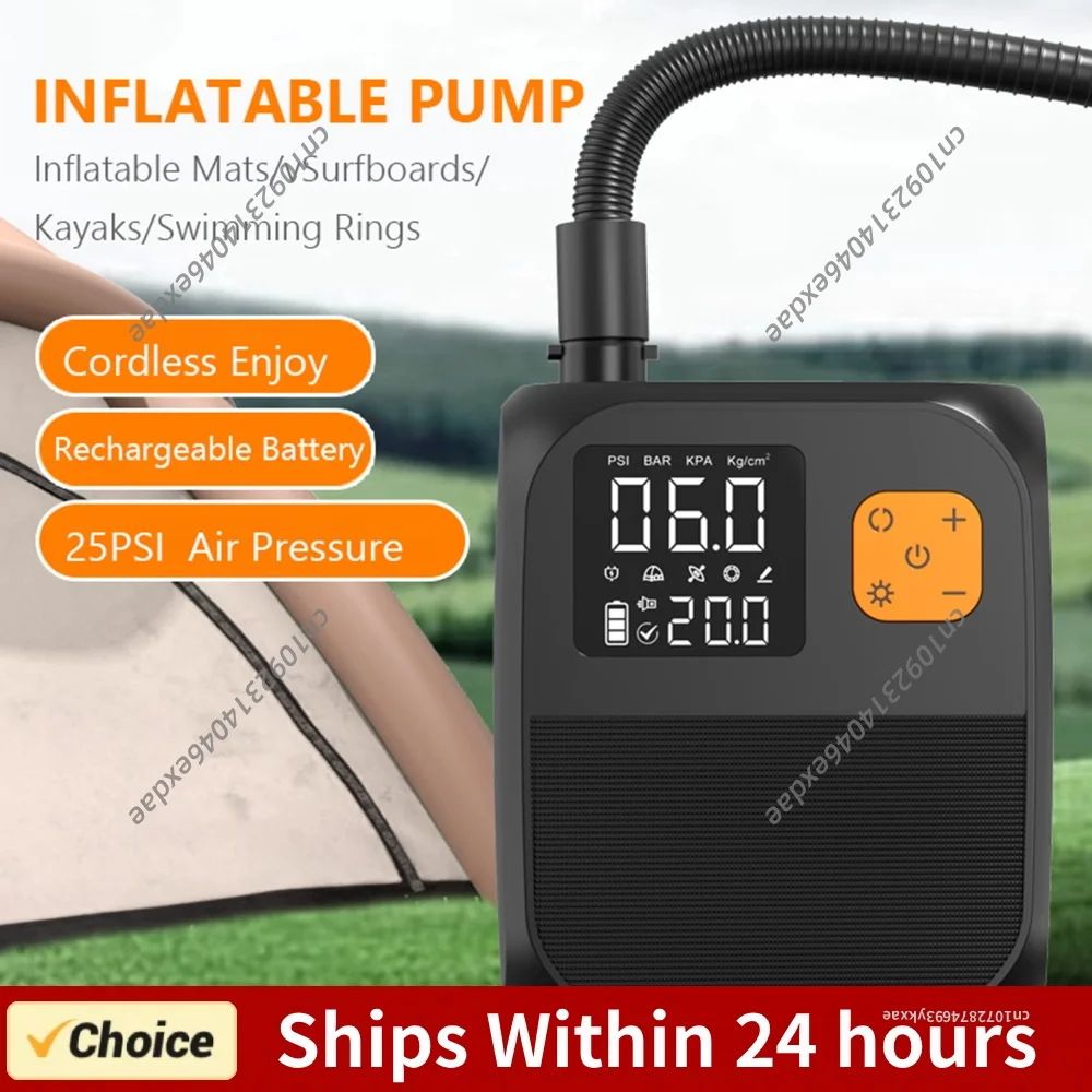Boat Kayak Accessories 25PSI High Pressure Stand Up Paddle SUP Pump Inflation Paddle Board Pump for Surfing Kite Mattress Tent