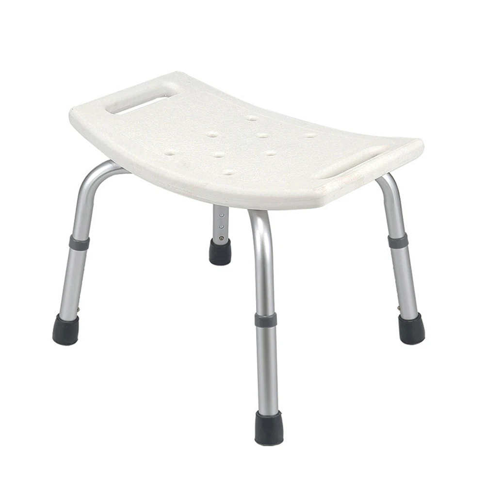 Adjustable shower chair anti slip bench bathtub stool seat suitable for elderly and disabled people