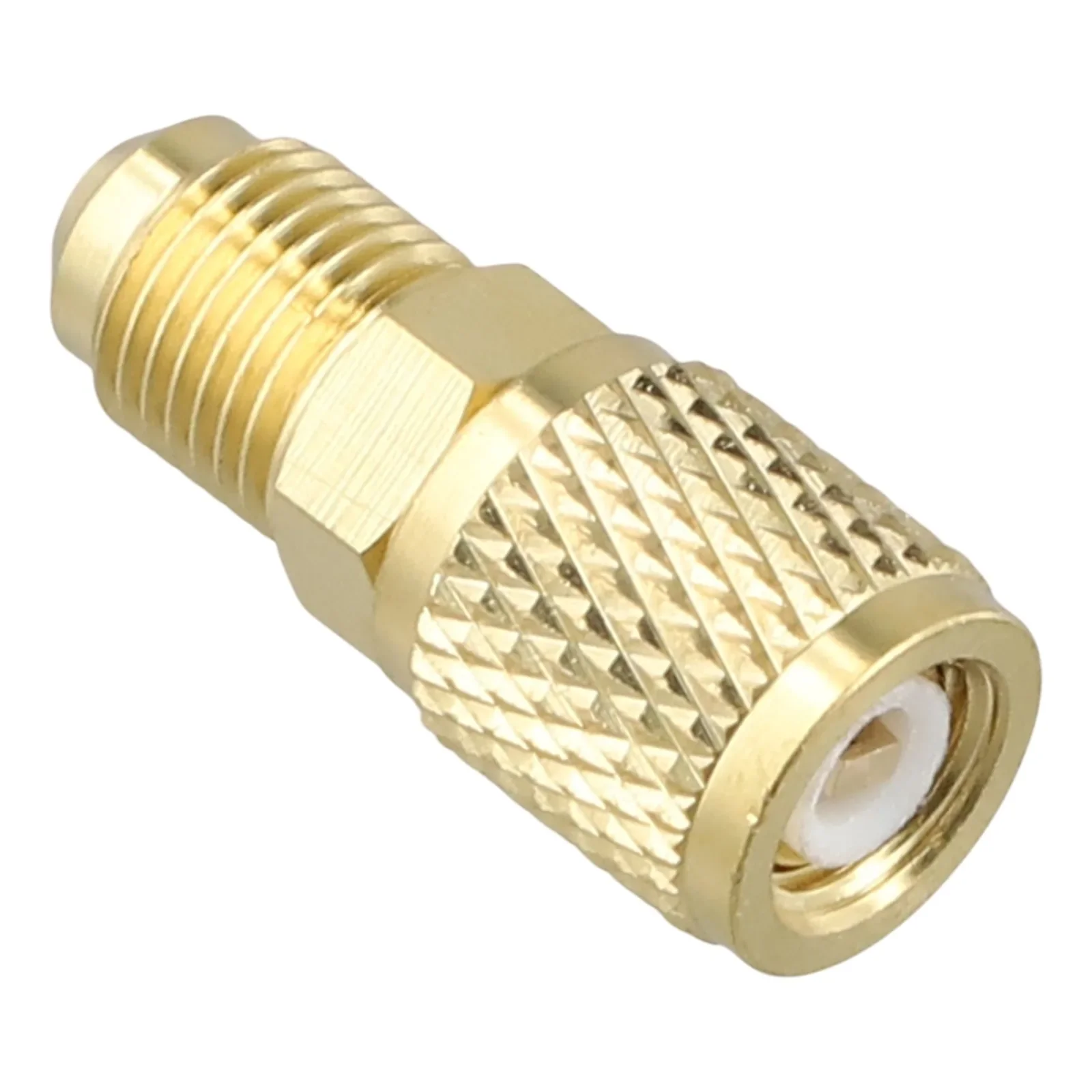 Male Adapter For R410 R32 R22 Gold 1pc Adapter Features Sturdy Construction For Air Conditioning Systems New High Quality