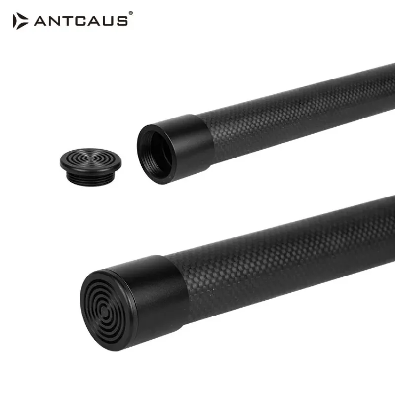 Antcaus 2 Series 2.4M High Quality Carbon Fiber Outdoor Telescopic Camping Tent Tarp Poles