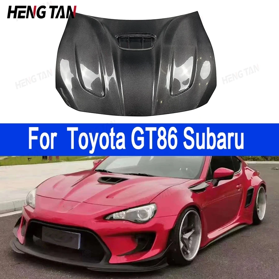 For Toyota GT86 Subaru BRZ 2012-2018 ROBOT Style Carbon fiber engine cover engine cover The hood of an automobil Body Kit