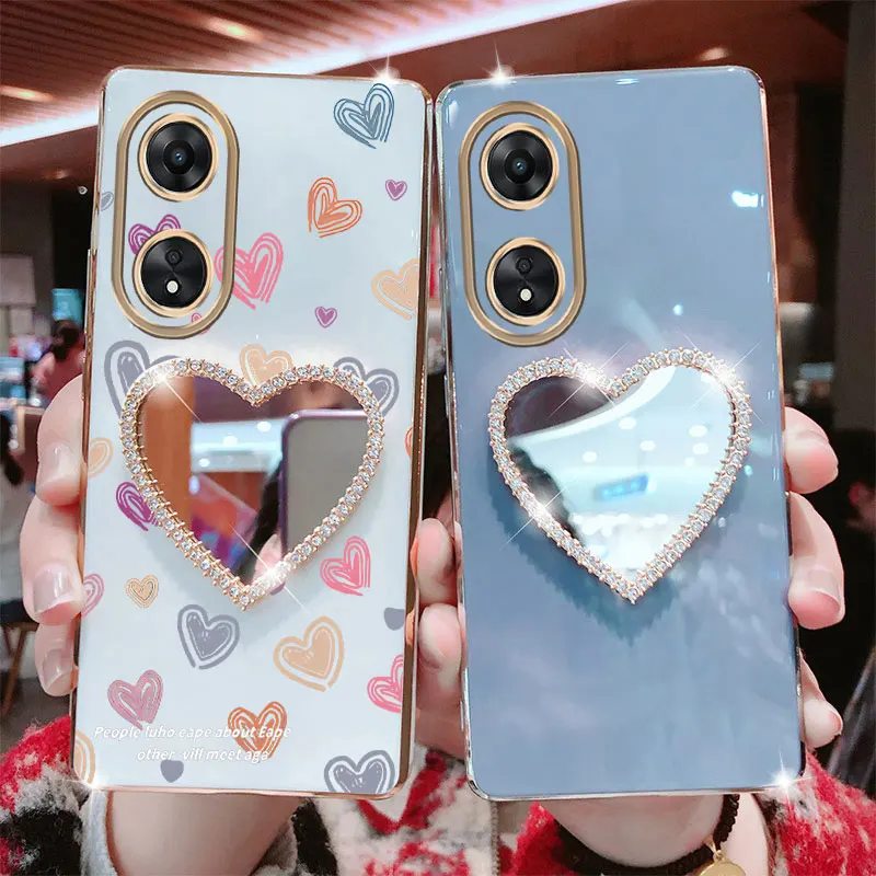 الماس حزام الحبل تلوين الحب حامل هاتف الحال بالنسبة ممن لهم A38 A36 A76 A58 A57 A74 A78 A5 A7 A79 A95 A60 A18 A53 A17 A16 4G 5G