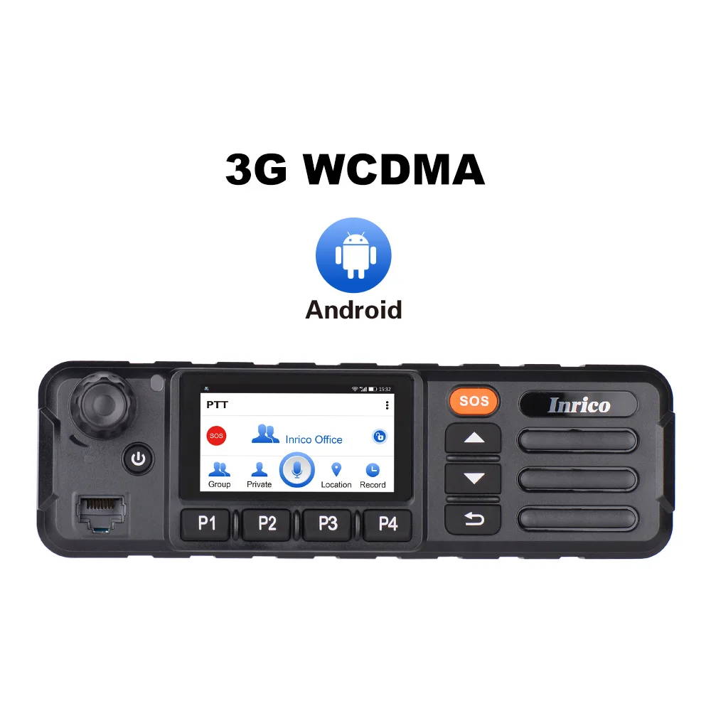 Mobile Radio Inrico TM-7P Touch Screen Display 3G WCDMA Network in-vehicle Cb Radio