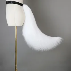 Kabarık El Yapımı Sevimli Lolita Peluş Köpek Kedi Tilki Kuyruğu Kız Peluş Kuyrukları Kemer Kedi Kulak Anime Performans Cosplay Aksesuarları Çocuk Hediye