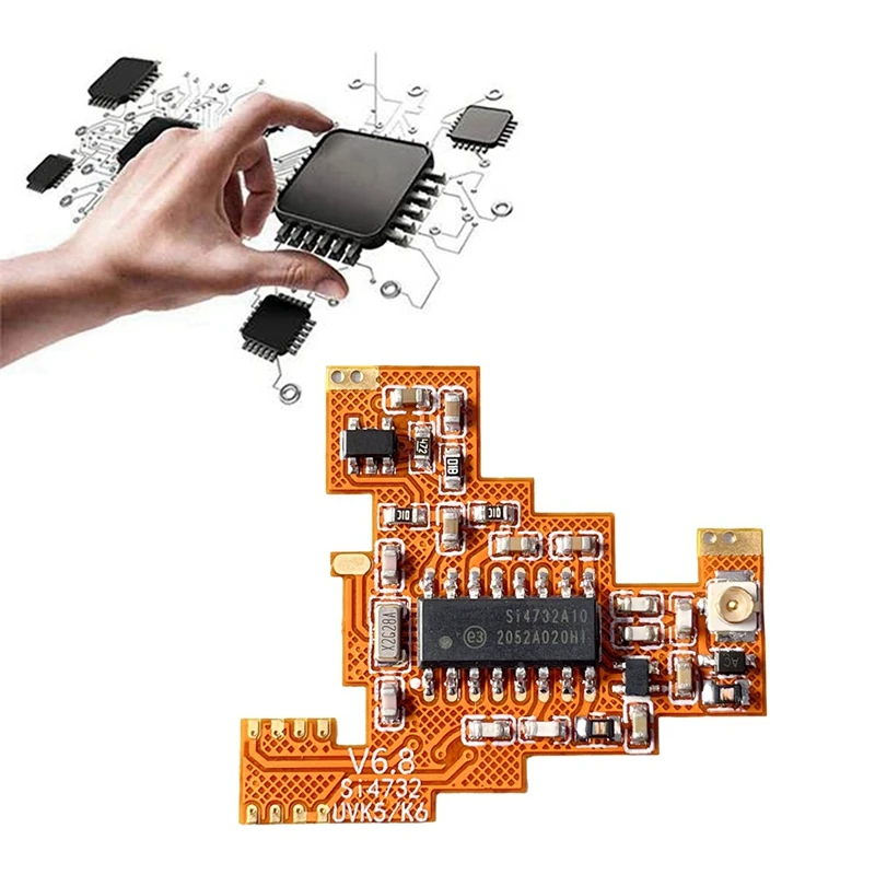 وحدة SI4732 V6.8 FPC + رقاقة 2 متر + مجموعة كابل الكتابة لـ Quansheng K5 K6 على الموجات القصيرة كاملة النطاق/استقبال جانب واحد #2