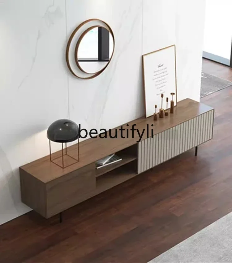 

x11Fashion, TV cabinet, simple modern designer side cabinet, Nordic Italian light luxury small apartment model room