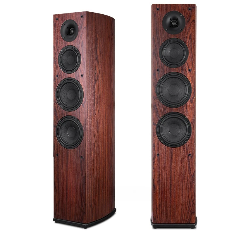 

Wooden speakers, living room, home floor-to-ceiling stereo, fever, cinema speakers