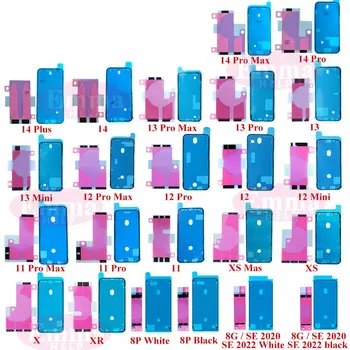 6 ks samolepek pro iPhone 13 11Pro 12Mini 14Pro Max Xs Xr 8 Plus LCD displej vodotěsné těsnění rámečku lepidlo + lepicí proužky na baterii 10 nejlepší prodej Energetický nápoj XS - №8