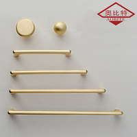 AOBT Dressers Closet Minimalist Pulls Cupboard Pearl Gray Brass Gold Cabinet Door Handles Drawer Knob Kitchen Furniture Hardware