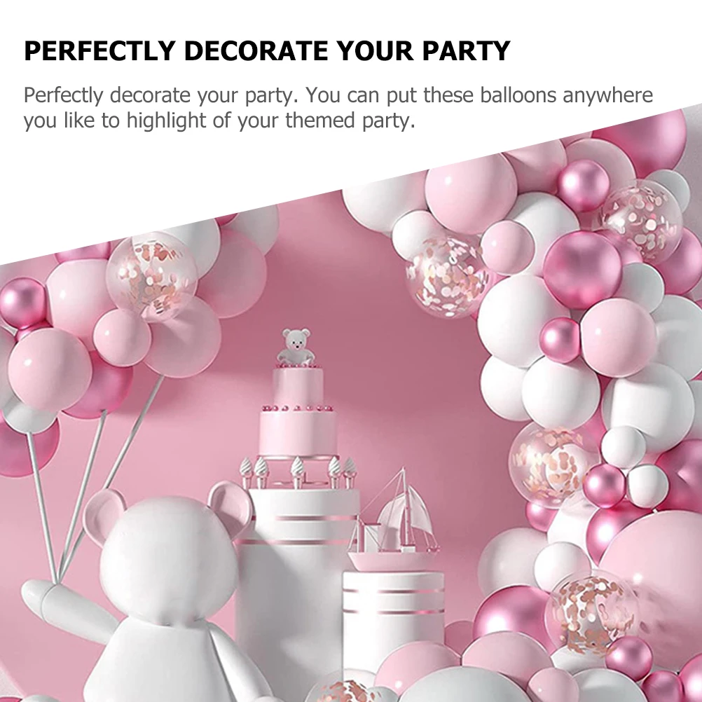 

Colorful Balloon Set Wedding Party Colorful Balloons For Arch Decorations Pink Romantic Atmosphere Birthday Supplies Bulk Arch