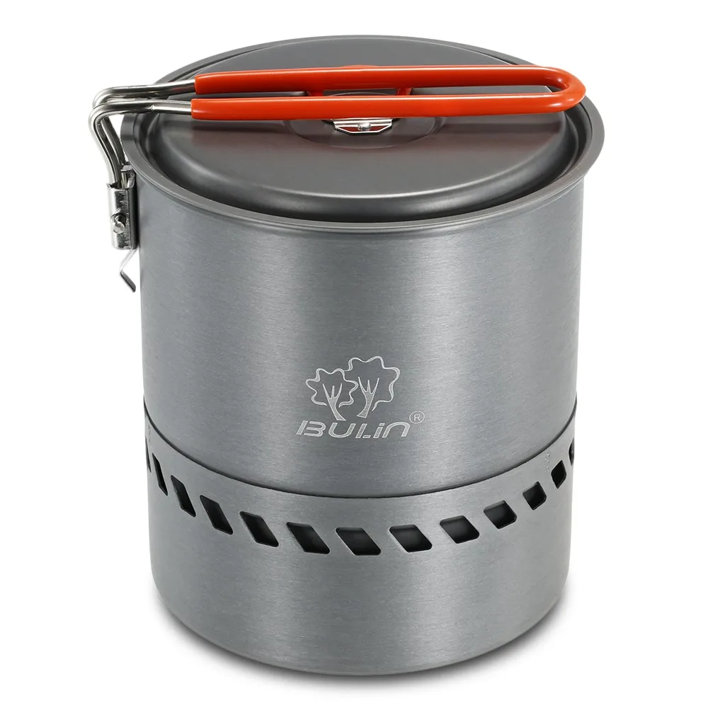 

1.5L Outdoor Cook Pot Cooking Equipment Tools Portable Hiking Camping Picnic Backpacking Mountaineering Pot Cookware