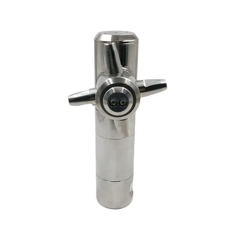 316 stainless steel material 6 points internal thread 360 degrees no dead angle nozzle