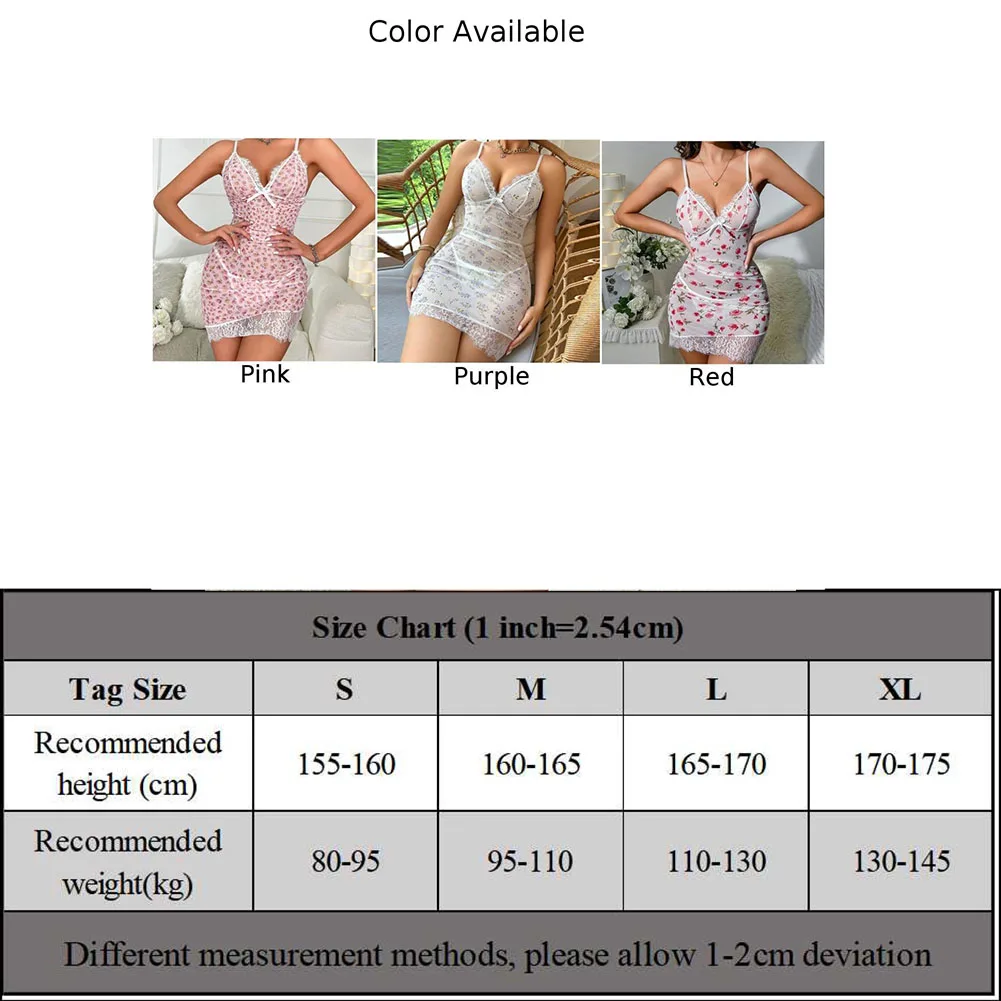 Confortável moda de alta qualidade quente elegante camisola vestido feminino poliéster regular S-XL transparente lingerie sexy