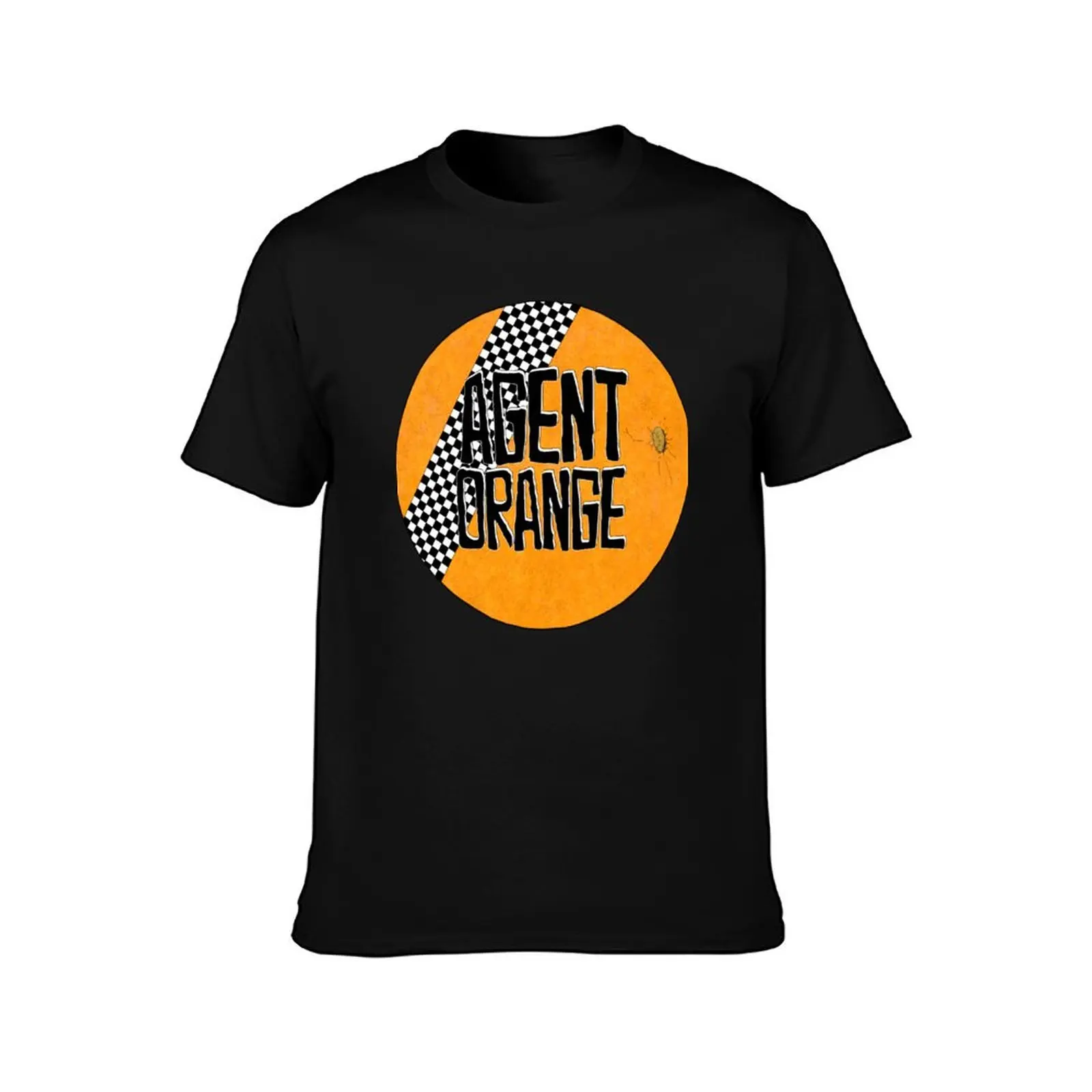 Agent Orange - Orange Peel. T-Shirt Fashion Graphic Tee for Men T-Shirt