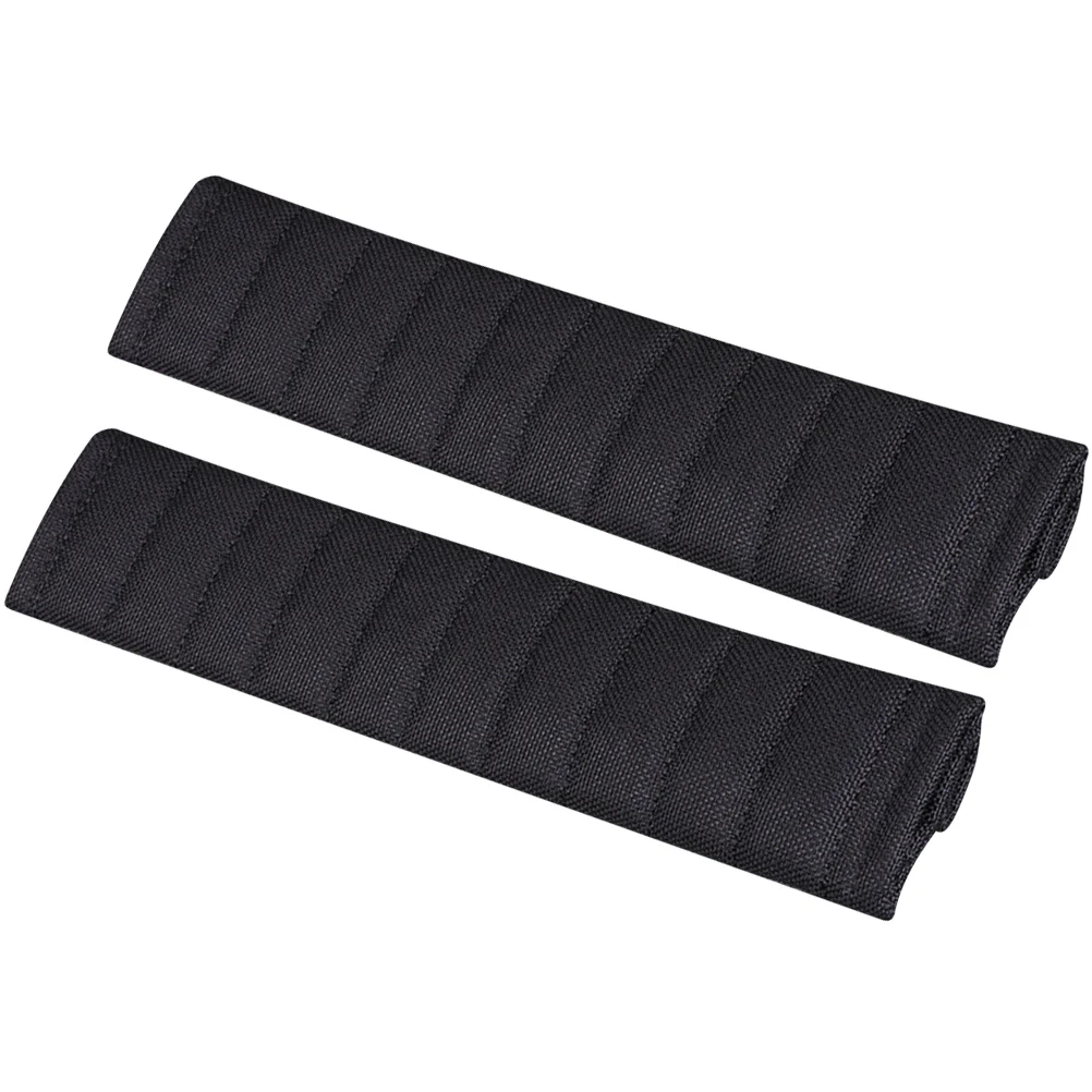 

2pcs Safety Belt Covers Car Seat Shoulder Pads Cushions Breathable Strap Protectors Reusable Hook Loop Comfortable Use For