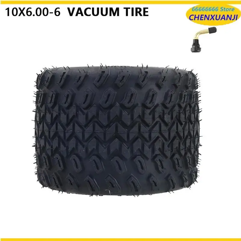 

10 Inch Tubeless Tyres 10x6.00-5.5 for Small Motorcycle 10x6.00-6 for Electric Scooter Tire With air nozzle