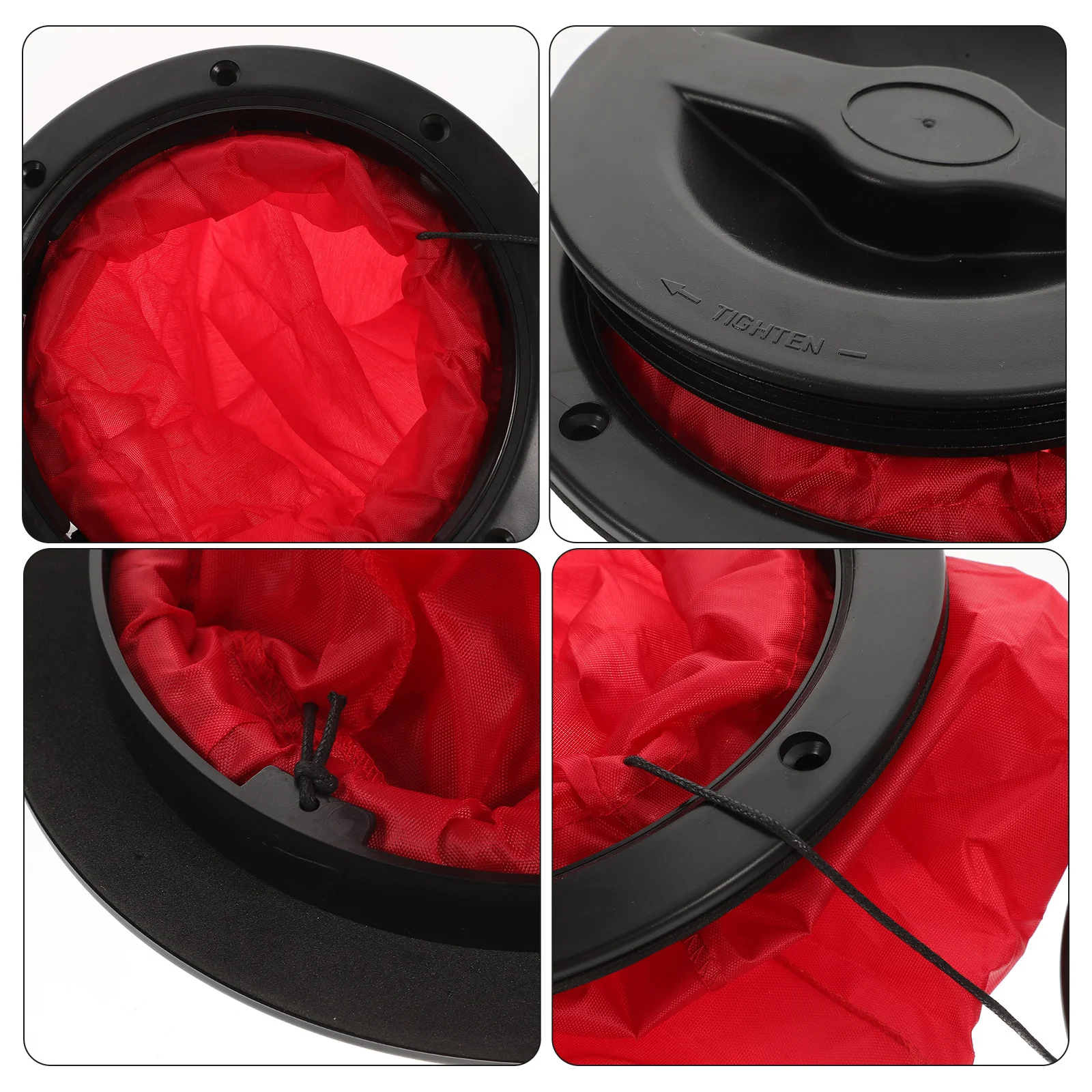 Kayak Hatchcover Waterproof ABS Heavy Duty Sealing Cover Portable Horizontal Vertical Installation for Boat Marine Hatch Lid