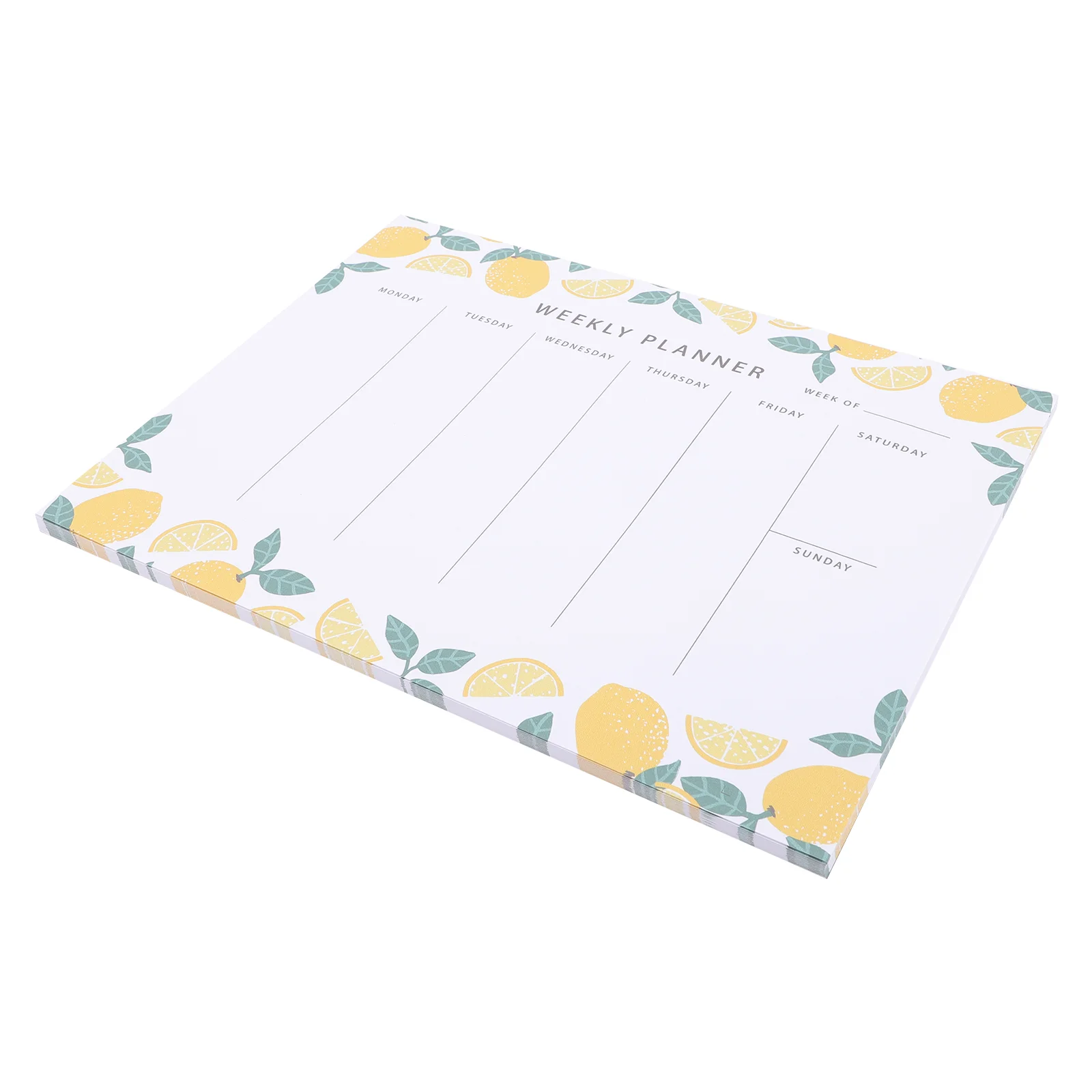 

Weekly Planner Monthly Undated Daily Planning Notepad for Schedule Desk Paper The List