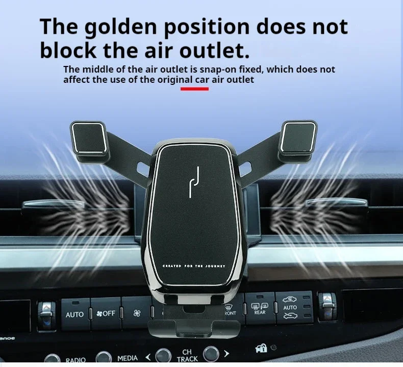 Car Mobile Phone Bracket Air Vent Mount Call Phone Holder for Volkswagen VW Golf 7 MK7 Accessories 2015 2016 2017 2018 2019 2020