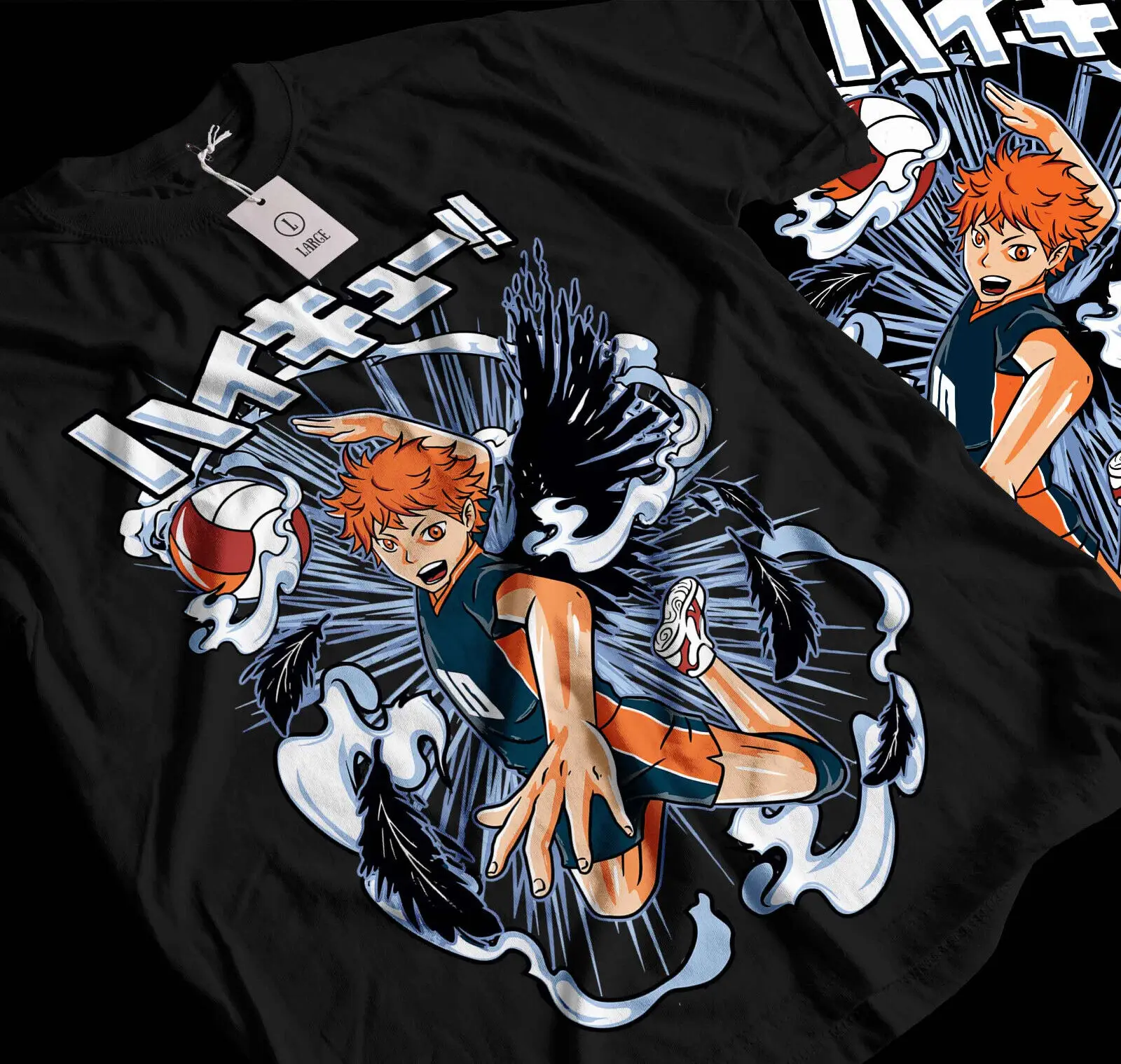 Hinata Shoyo Manga Strip Haikyuu Haikyu Anime Unisex Gift T-Shirt ALL SIZE 061