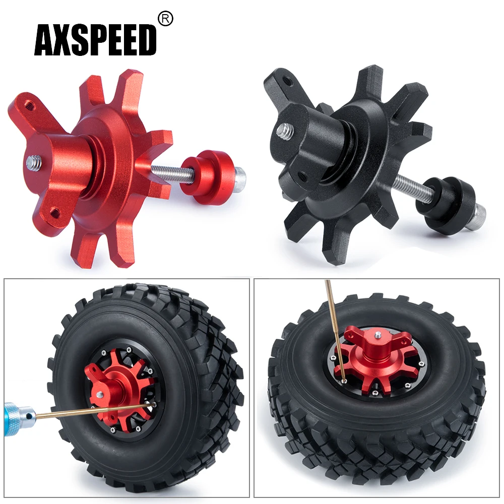 AXSPEED CNC 금속 타이어 조립 분해 보조 도구 - Rc Crawler Beadlock Wheels 1.9 2.2 리뷰 및 가격