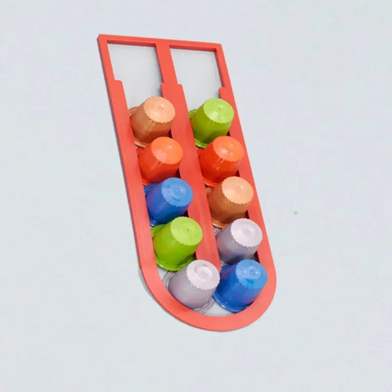 Coffee Capsule Holder Tower Stand for 10 Nespresso Capsules Storage Soporte Capsulas Nespresso Coffee Pod Holder 1PCS
