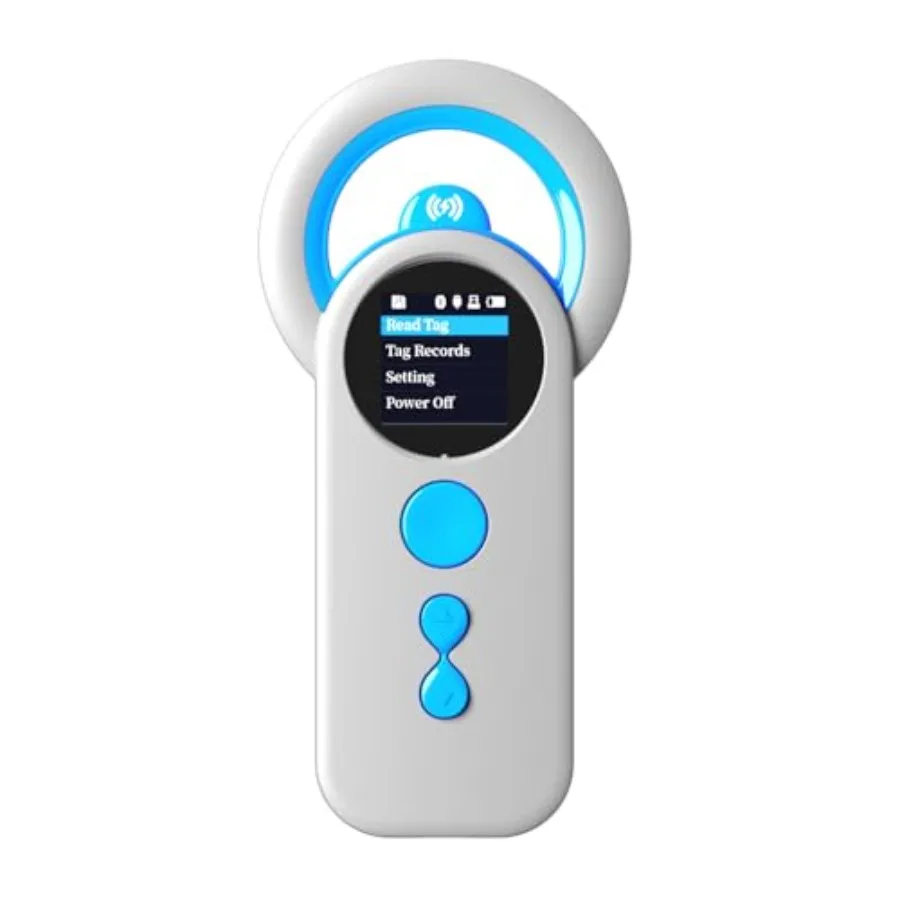 

【Spot goods】Bluetooth Pet Microchip Scanner Reader RFID EMID 3-in-1 Portable Pet Chip Scanner 2048 Tag Data Storage Animal Tag