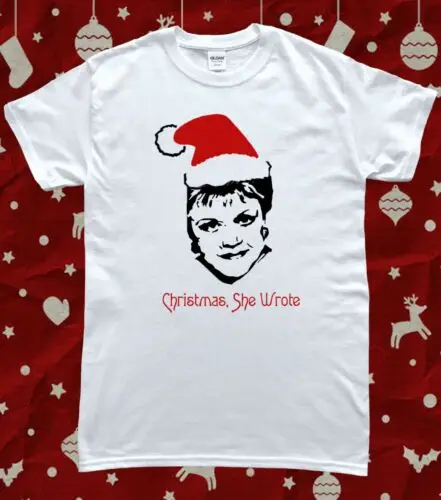 Christmas She Wrote Angela Lansbury Murder Christmas T-Shirt