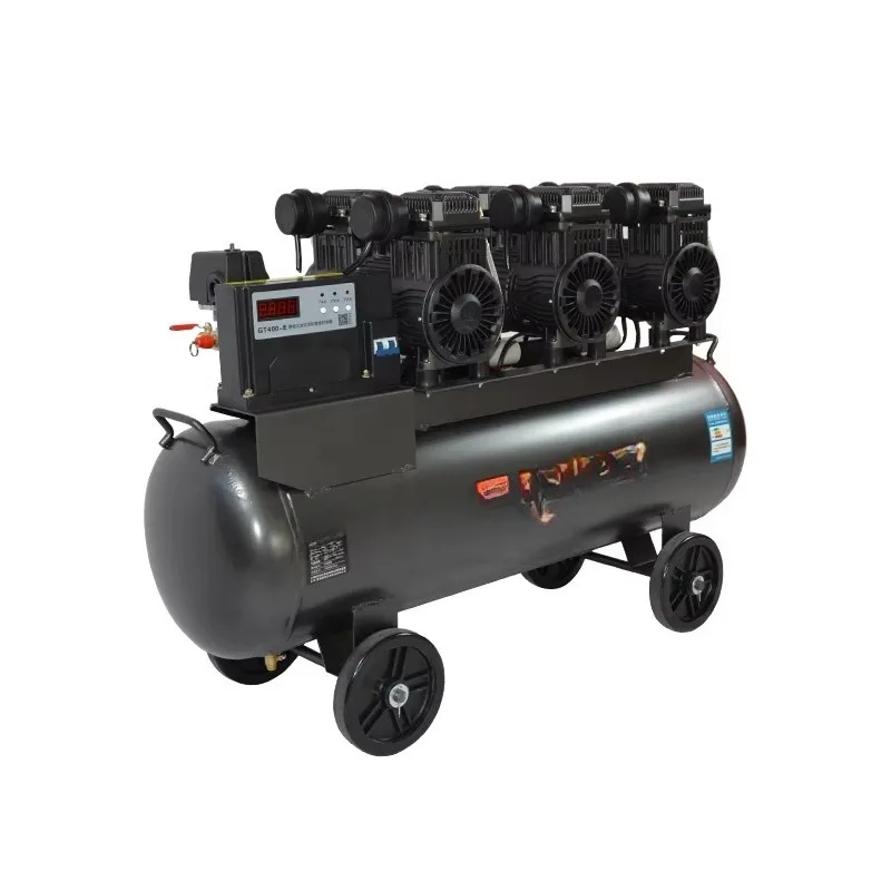Wholesaler Top Rank Cheap 90L Tank Promotion  Direct Driven Tire Changer 2.55KW Motor Power Oil Free Air Compressor