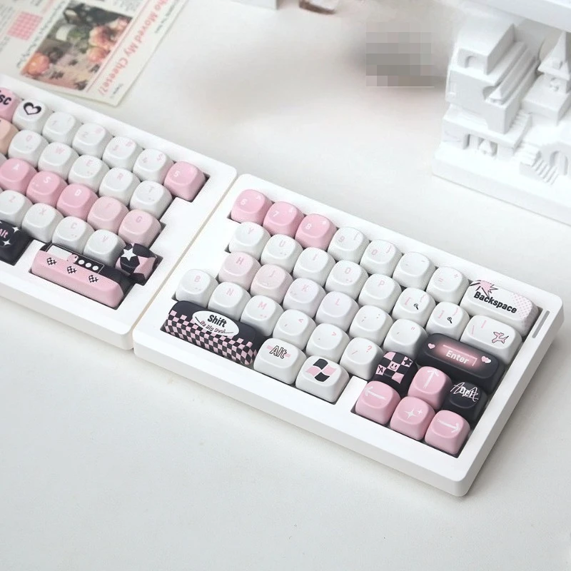 Customized GMK70 Split Keyboard The Third Mock Examination RGB Grey Wood V4 Structure Hot Plug for Learning Games and Work