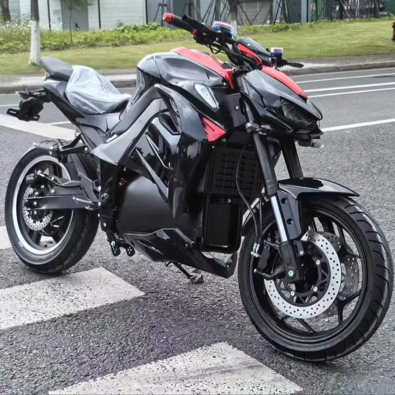 

Chinese Factory Customized Racing Electric Motorcycle 72v 100KM Max Speed Cheap Electric Scooter with Wheel Hub Motor