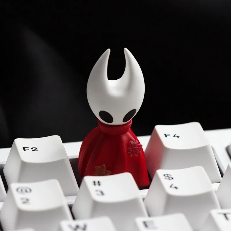 

Hollow Knight Hornet колпачок для механической клавиатуры, ручная работа, полимерная колпачок для ключей, игровые аксессуары для любителей аниме, домашний декор