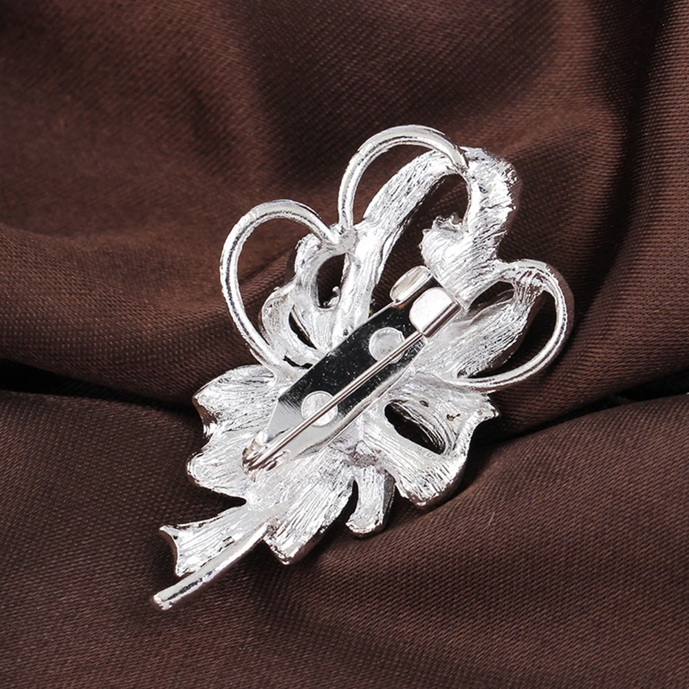 

3pcs Brooch Pin Women's Fashion Rhinestone Breastpin Decorative Dress Coats Accessories Party Graduation Gift for Her