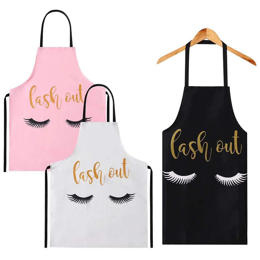1 Pcs Eyelash Apron, Lash Tech Gifts Eyelashes Artist Gift Apron Beautician Coworker Salon Lashes, Also for Kitchen Gardening