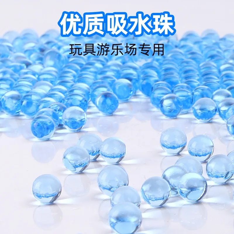 Chłonna kula 7-8mm luzem kula wodna kryształowa kula kula specjalna kula wodna worek bąbelkowy na zabawki dla dzieci miękka kula