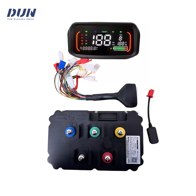 ND96850 YUANQU Fardriver 96V Hall Sensor DC 400A Programmable PMSM With N7 Display For PMSM 8000W Motor
