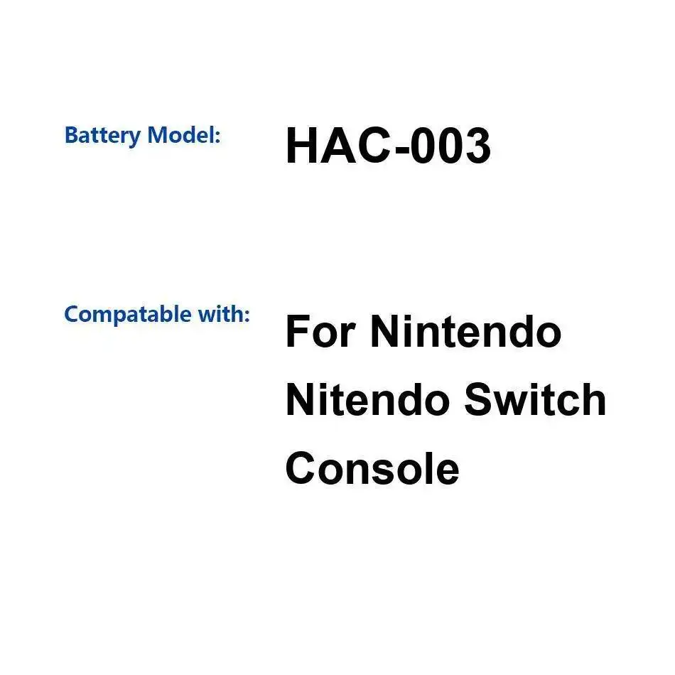 

High Capacity Battery 525mAh-4310mAh for Nintendo 3DSLL DS XL 2015 HAC-015 HAC-016 GBA SP SPR-001 SPR-A-BPAA-CO