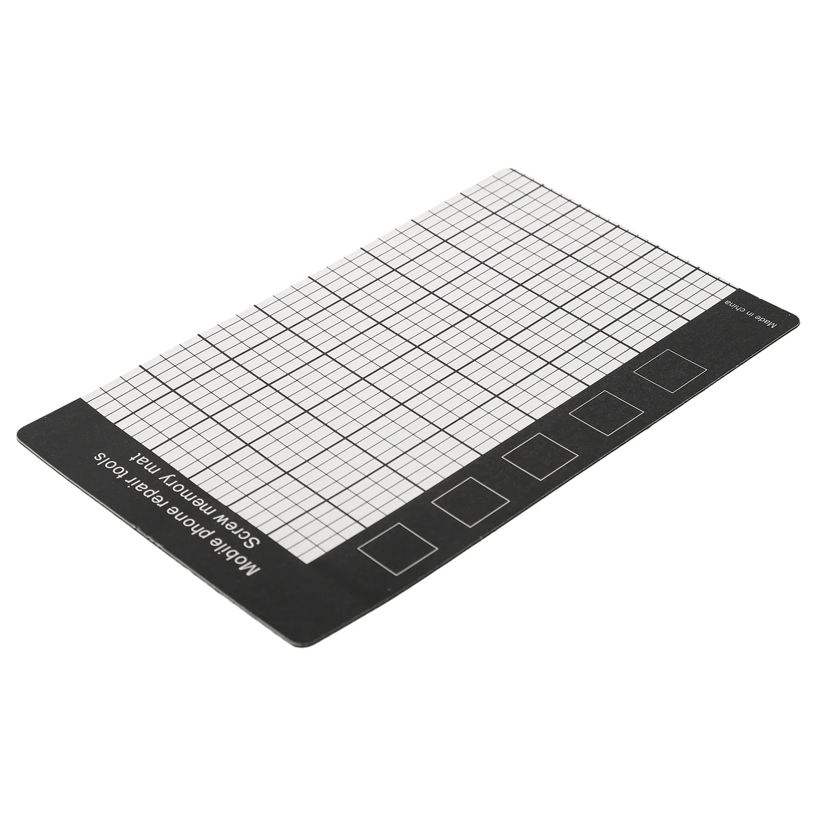 Alfombrilla magnética negra para fijación de tornillos pequeños, almohadilla magnética de memoria de trabajo, herramientas de reparación, 145x90mm, 1 unidad