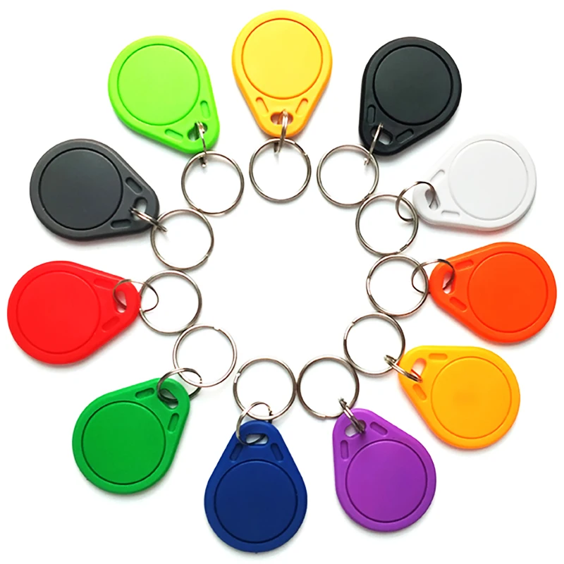 13.56 Mhz Block 0 Sector Rewritable RFID M1 S50 UID Changeable Card Tag Keychain Keyfob ISO14443A