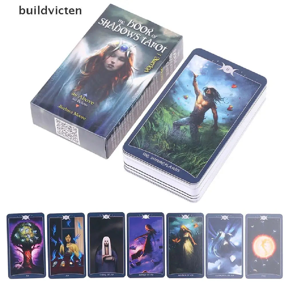 10.3*6cm The Book of Shadows Tarot Card Oracle Card Party Prophecy Divination Board Game