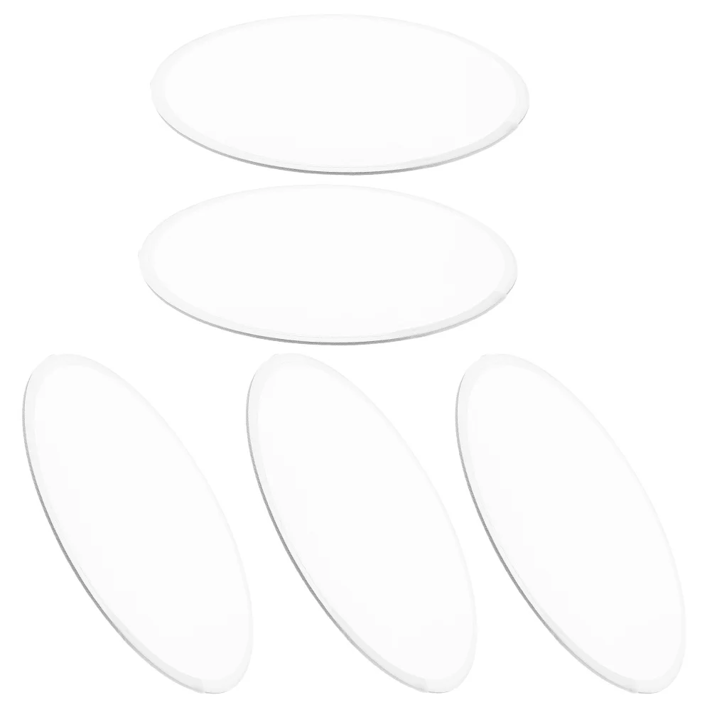 

5 Pcs Folding Fan for Parties Round Foldable Fans Handheld Plastic Multi-role Compact