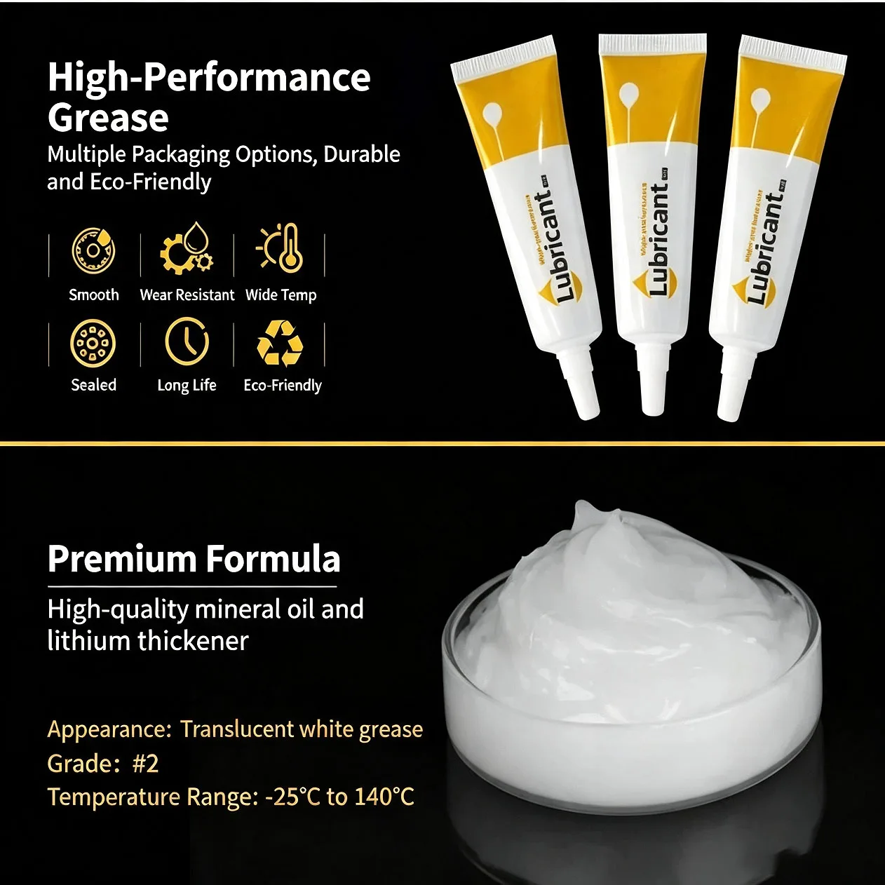 3D Printer Grease Lubricating Oil for Creality Ender3 Bambu Lab P1 X1 Elegoo Anycubic - Noise Reduction Essential 3D Printer Acc