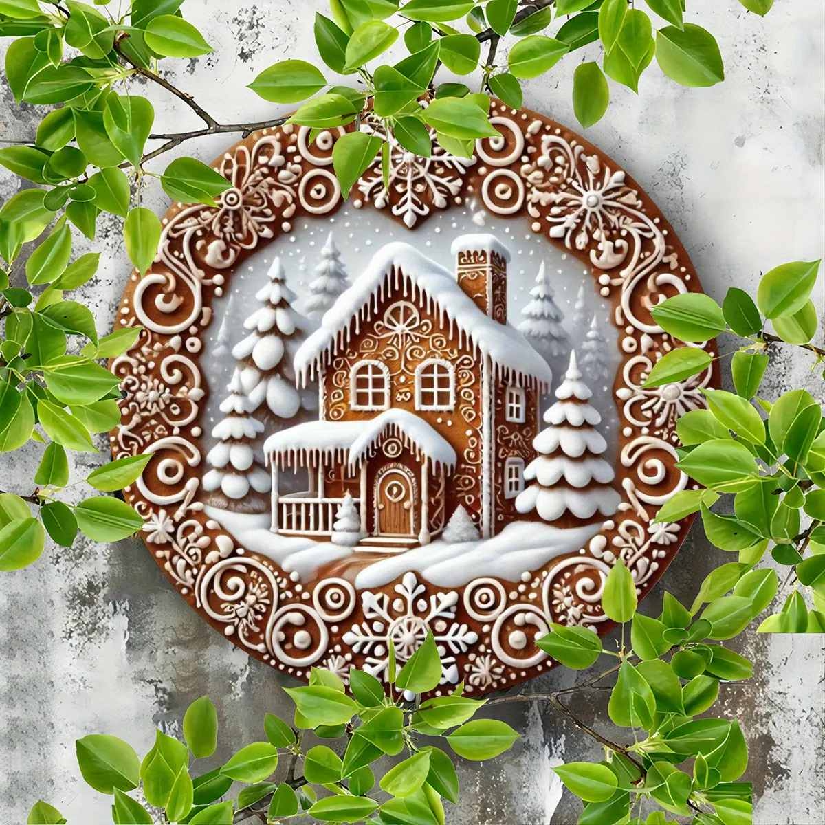 Snow Village Suncatcher 7.8