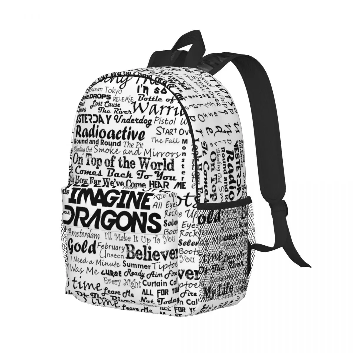 

Imagine Dragons Backpack Student Boys Girls BookBag Kids School Bag Laptop Shoulder Bags for Men Women