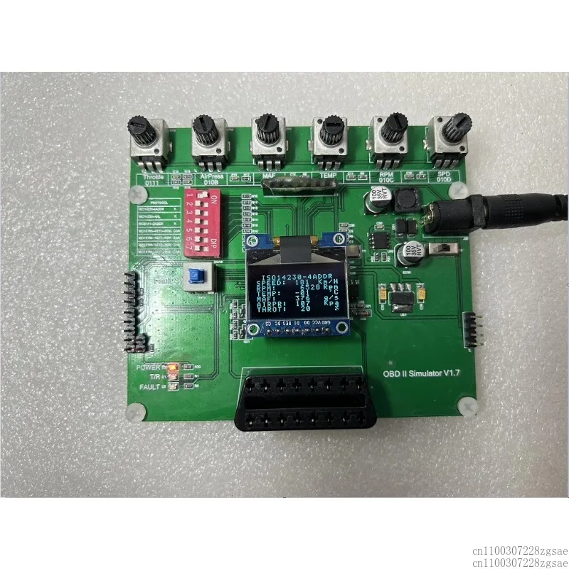

OBD emulator /ECU emulator /J1939 emulator /ELM327 test development/vehicle to everything
