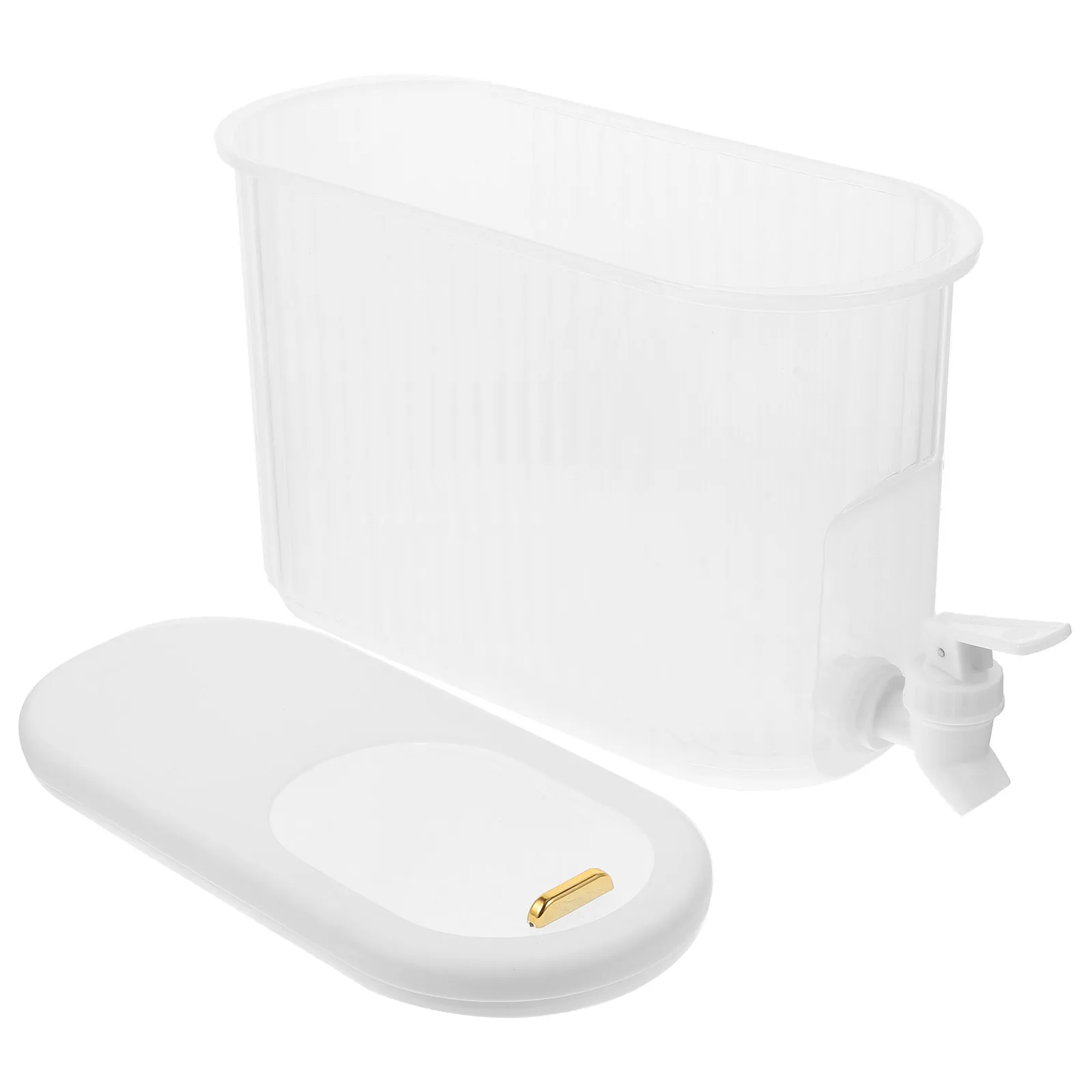 

Fridge Drink 2L Water Juice Beverage Container With Faucet Large Spigot Parties Cold Water Dispenser For Home Restaurant Outdoor