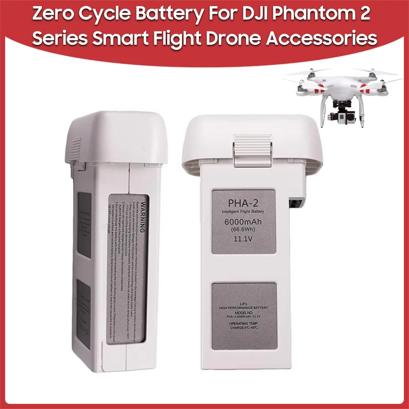 New Zero Cycle Drone Battery For DJI Phantom 2 Vision+ Phantom 2 Series Smart Flight Battery Drone Accessories 66.6Wh 11.1V
