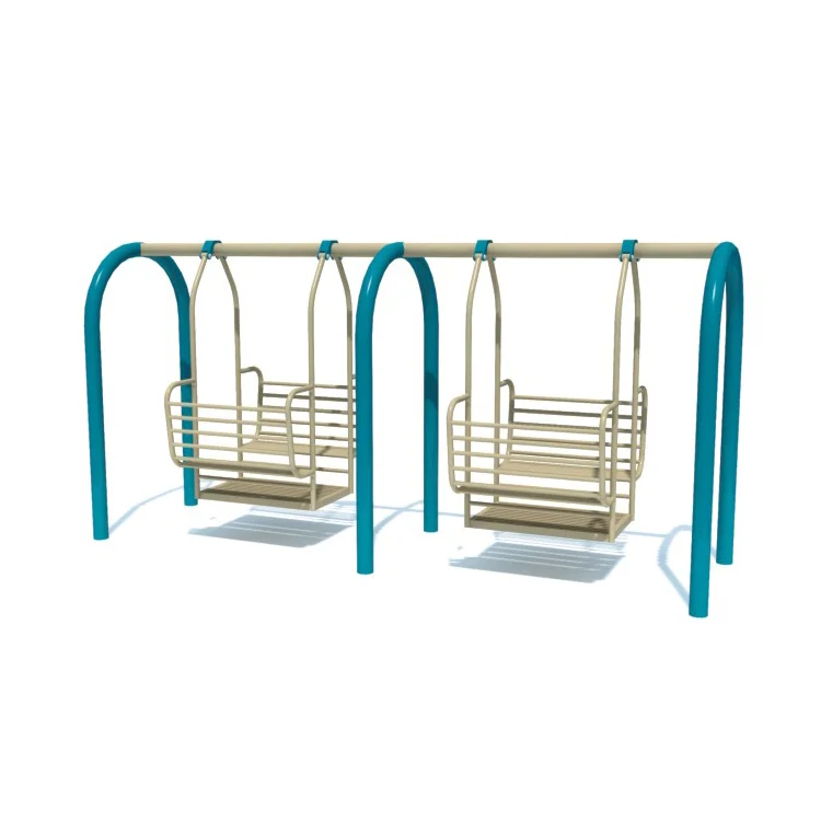 Guangzhou fornecimento de fábrica crianças balanço ao ar livre plástico de aço durável para jardim casa escola jardim de infância creche parque trampolim