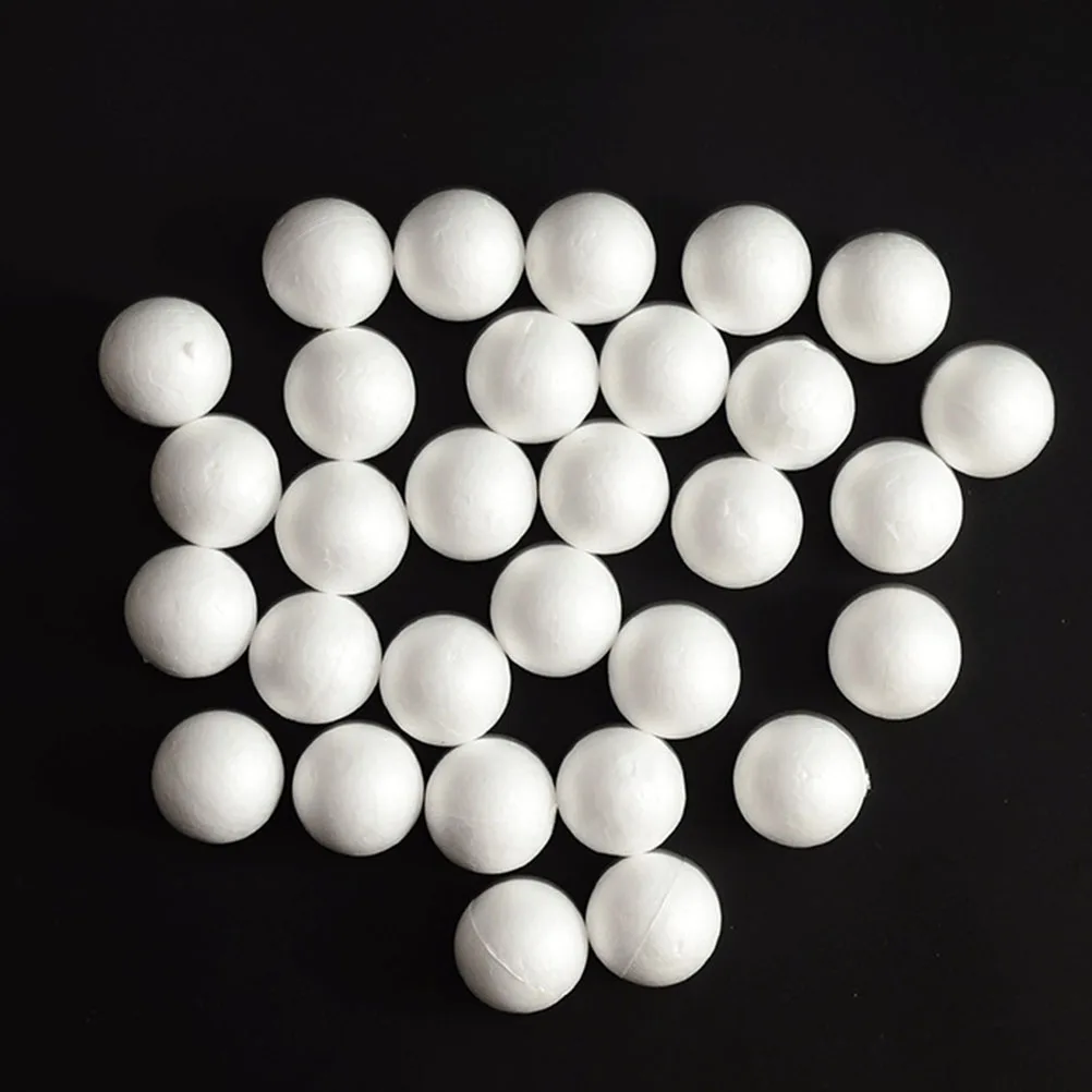 

15 Pcs Kids Foam Ball Decoration Wedding Decorations Solid Polystyrene Balls Child Craft